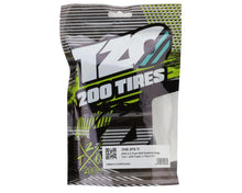 TZO Tires One 2.2" 2WD Front 1/10 Slick Buggy Tires (2) (Stiff Sidewall) (Gray) w/Foam Inserts #TZO-ONE-2FS-TI