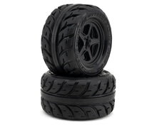 UpGrade RC Low-Pro BELTED Street Radials 2.8" Pre-Mounted On-Road Tires w/5-Star Wheels (2) (17mm/14mm/12mm Hex) #UPG-10005