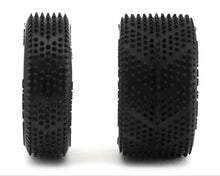 UpGrade RC Micro Spiker Pre-Mounted Front and Rear Carpet Tires for Losi® Micro-B (Yellow) #UPG-10011-Y