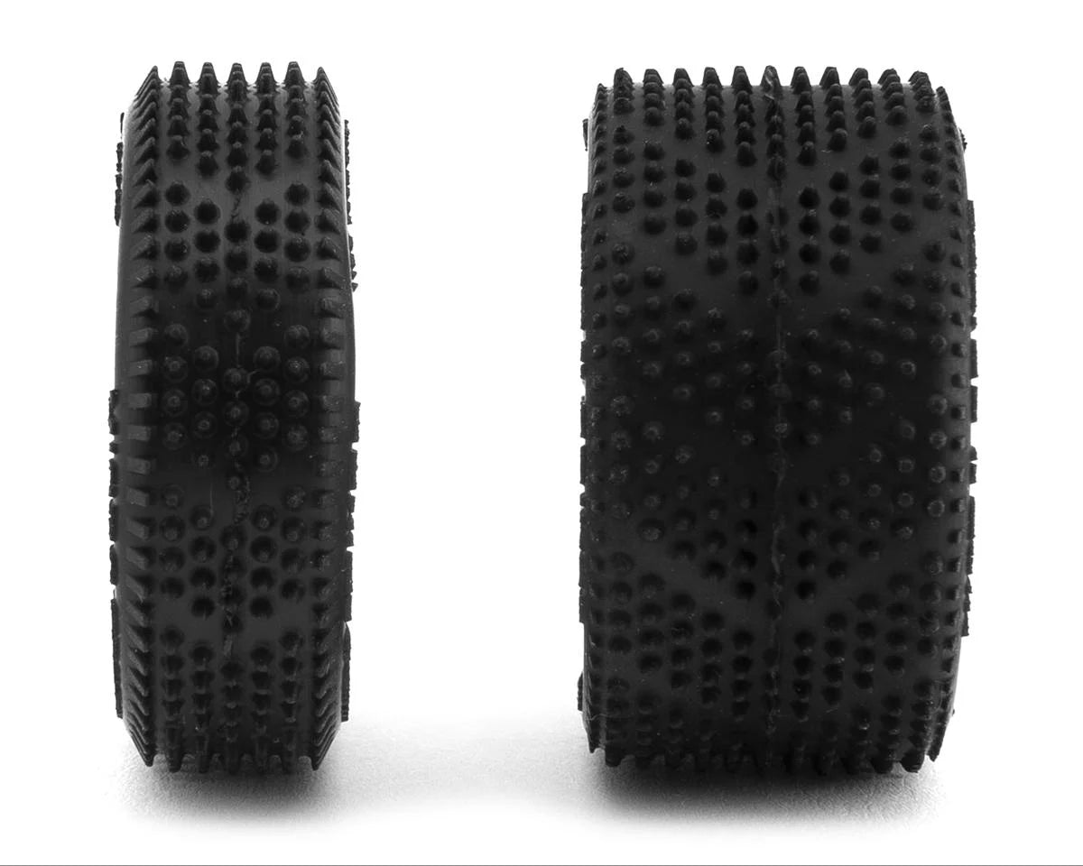 UpGrade RC Micro Spiker Pre-Mounted Front and Rear Carpet Tires for Lo ...