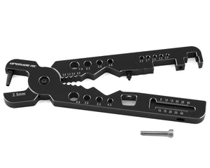 UpGrade RC Tire Punch, Shock Shaft Pliers, Ball Link Pliers and Wire Crimp Mutli-Tool #UPG-13002