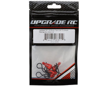 UpGrade RC 1/8 Body Clips with Aluminum Pull Handles (Red) (4) #UPG-13004