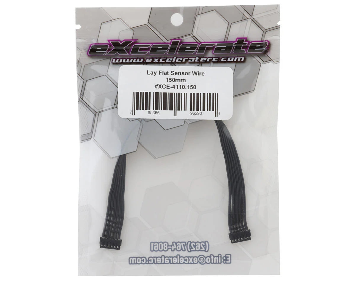 eXcelerate Lay Flat Sensor Wire (150mm) #XCE-4110.150 – RcRaceControl