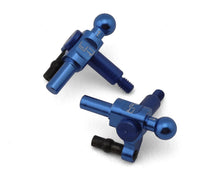 Yeah Racing Kyosho Mini-Z Aluminum Steering Knuckles (Blue) (2) (+1 Camber) #KYMR-011DB