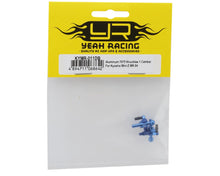 Yeah Racing Kyosho Mini-Z Aluminum Steering Knuckles (Blue) (2) (+1 Camber) #KYMR-011DB