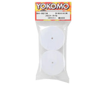 Yokomo 12mm Hex 1/10 4WD Front Buggy Wheels (White) (2) (YZ-4/B-MAX4) #YOKB4-821WA