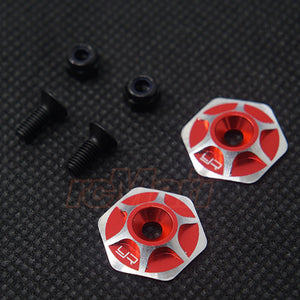 ALUMINUM WING HOLDER FOR 1/10 1/8 OFF-ROAD BUGGY TRUGGY 2 PCS RED #YA-0504RD