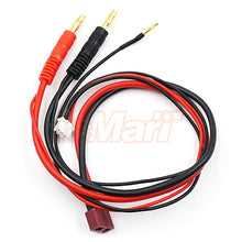 YEAH RACING 30CM 2S LI-PO T-PLUG BATTERY CHARGING CABLE #WPT-0125