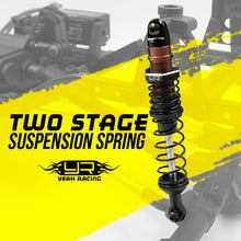 90MM DESERT COBRA DUAL SPRING DAMPER PAIR BLACK FOR 1/10 RC OFFROAD #DDC-090BK