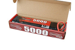 REDBACK RACING BATTERY, 7.2V 5000MAH NIMH, S/PACK DEANS RCBAT6SC5000