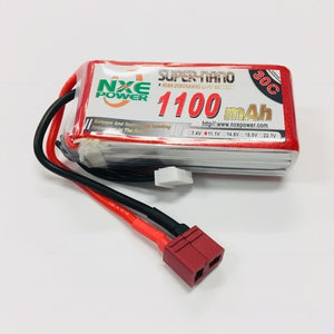 NXE 11.1v 1100mah 30c Soft case w/Deans  #1100SC303SDEAN