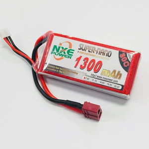 NXE 7.4v 1300mah 30c Soft case w/Deans #1300SC302SDEAN