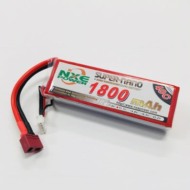 NXE 11.1v 1800mah 40c Soft case w/Deans #1800SC403SDEAN