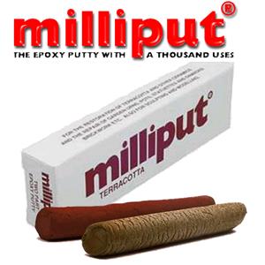 MILLIPUT TERRACOTTA 2-PART EPOXY PUTTY