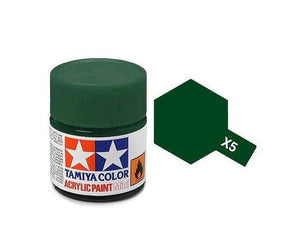Tamiya X-5 Green Gloss Acrylic Paint 10ml #81505