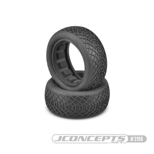 JCONCEPTS Ellipse - 2.2 4wd Buggy front green compound - 2.2" 1/10th Includes Dirt-Tech closed cell inserts Sold in pairs. #JC3198-02