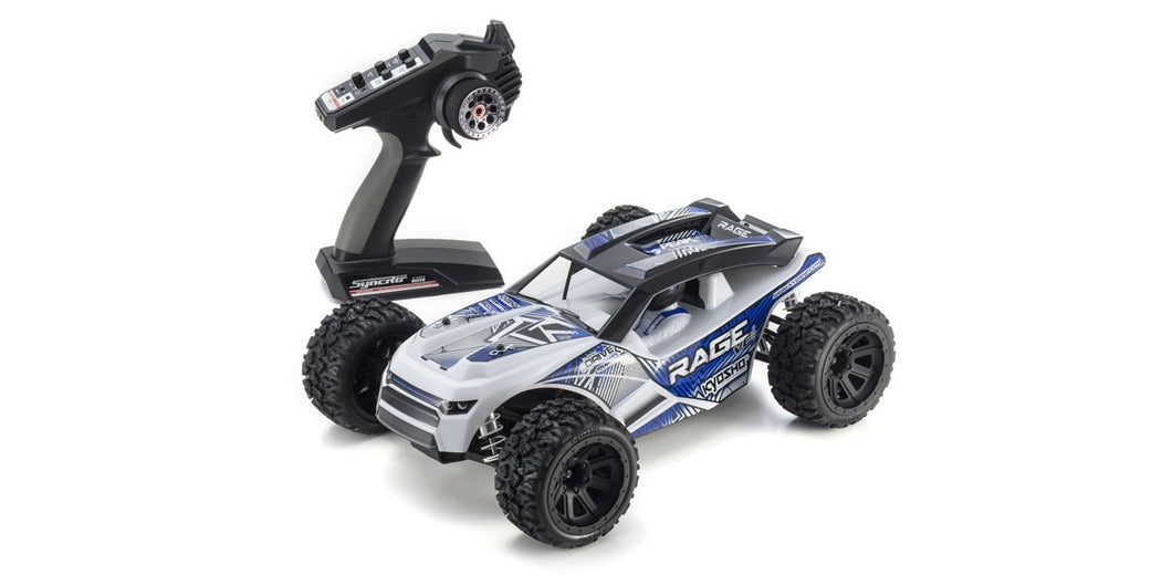 KYOSHO RAGE VEi 1/10 EP(BL) 4WD Truck Readyset RTR 34353