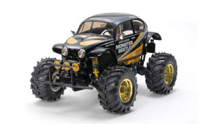 Tamiya 1/10 Monster Beetle Black RC Assembly Kit 47419