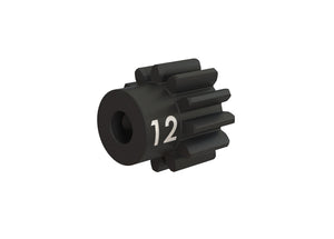 TRAXXAS Gear, 12-T pinion (32-p), heavy duty (machined, hardened steel)/ set screw # 3942X