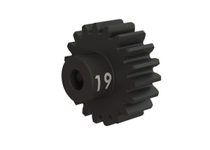 TRAXXAS Gear, 19-T pinion (32-p), heavy duty (machined, hardened steel)/ set screw # 3949X
