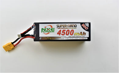 NXE 4500mah 50C 6S Hard Case 48*47*138mm XT90 22.2V #4500HC506SXT90