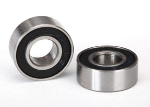 5180A | Traxxas 6x13x5mm Rubber Shielded Ball Bearings 2Pcs