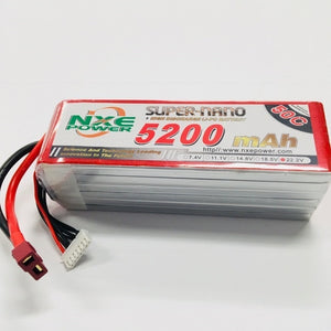 NXE 22.2V 5200mah 50c with Deans plug #5200SC506SDEAN