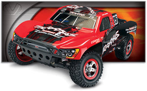 The Traxxas Slash VXL Pro 2WD Short-Course Truck with Traxxas Stability Management!