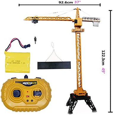 HULNA 1:14 2.4G 12CH RC ALLOY TOWER CRANE #1585