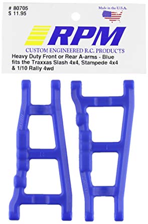RPM Blue Slash 4WD/Stampede 4WD/Rally Front or Rear Left & Right Suspension Arms