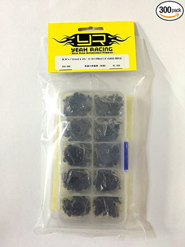 Yeah Racing 10.9 Grade Carbon Steel Screw Assorted Set (300pcs) with FREE Mini box #SSS-300