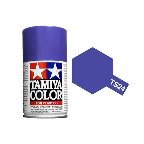 Tamiya TS-24 Purple Lacquer Spray Paint 100ml #TAM-85024