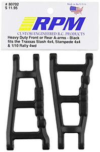 RPM Black Slash 4WD/Stampede 4WD/Rally Front or Rear Left & Right Suspension Arms #80702
