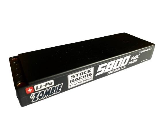 TEAM ZOMBIE 5800MAH 140C 7.4 STOCK RACING SPEC