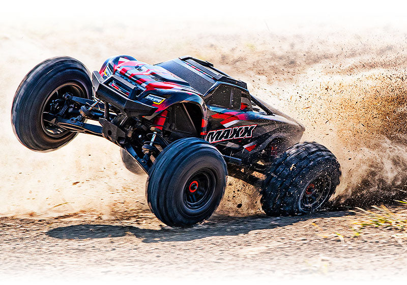 TRAXXAS MAXX 4WD MONSTER TRUCK 4S 89086 4BLUE RcRaceControl