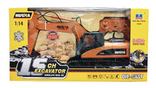 CON, EXCAVATOR, 1/14, 15 CH METAL & ABS #SFMHN1550