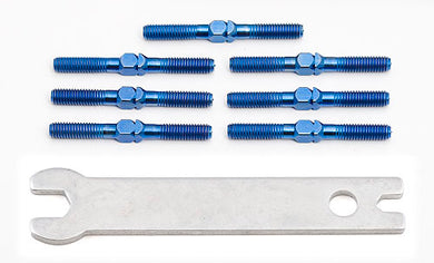 Blue Titanium Turnbuckle Set