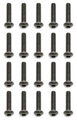 Team Associated Button Head Hex Screw M3x14