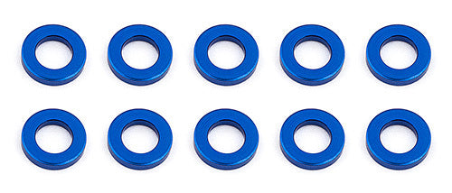 Team Associated Ball Stud Washers 5.5x1.0mm Blue alum