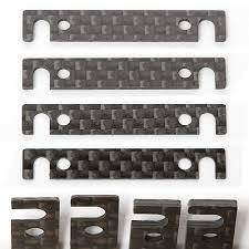 Team Associated CF Arm Mount Shims, outer