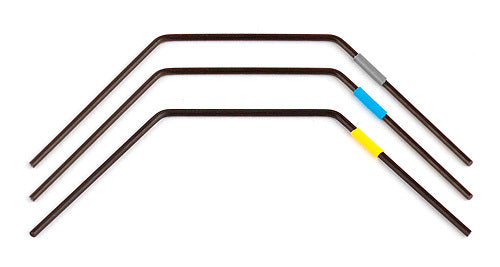 Team Associated FT Front Anti-roll Bar Set (1.3mm, 1.4,