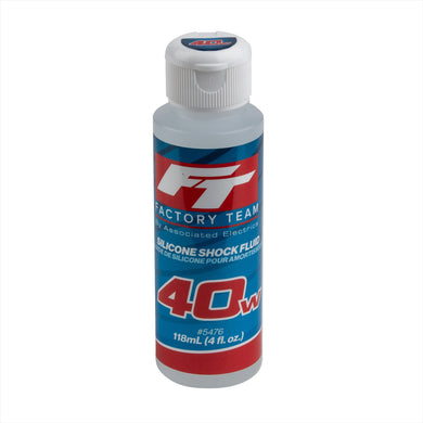 FT Silicone Shock Fluid, 40wt (500 cSt), 4oz. #ASS5476