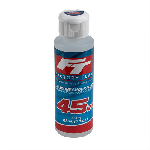 FT Silicone Shock Fluid, 45wt (575 cSt) (New Larger 4oz bottle) #ASS5478