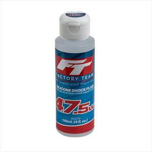 FT Silicone Shock Fluid, 47.5wt (613 cSt) (New Larger 4oz bottle) #ASS5479