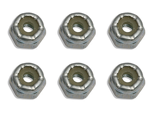 Team Associated 4-40 Steel Locknuts #ASS6242