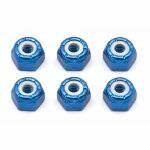 Team Associated Factory Blue 8-32 Alum Locknut #ASS6943