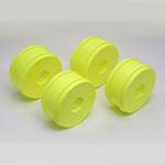 RC8 Wheels, yellow, 83mm