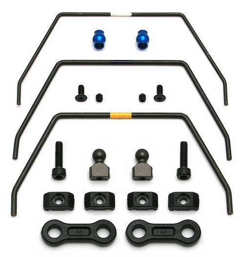 Team Associated SC10 4X4 Front Sway Bar Set #ASS91123