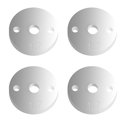 TEAM ASSOCIATED FACTORY TEAM 12mm Pistons V2, 2 x 1.7 Flat #91627