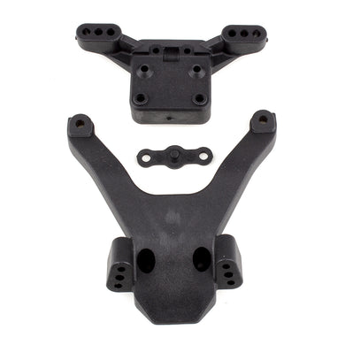 RC10B6.3 front top plate and ballstud mount #91884